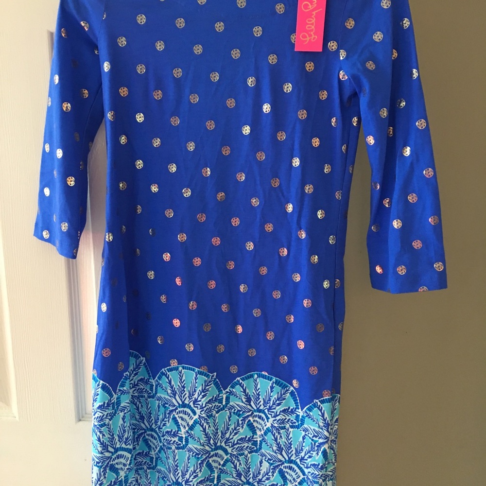 Lilly Pulitzer Bay Dress XXS Squeeze The Juice